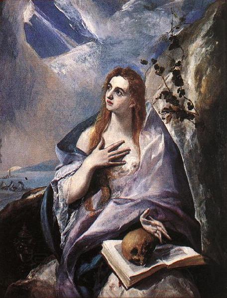 GRECO, El The Magdalene fhg China oil painting art
